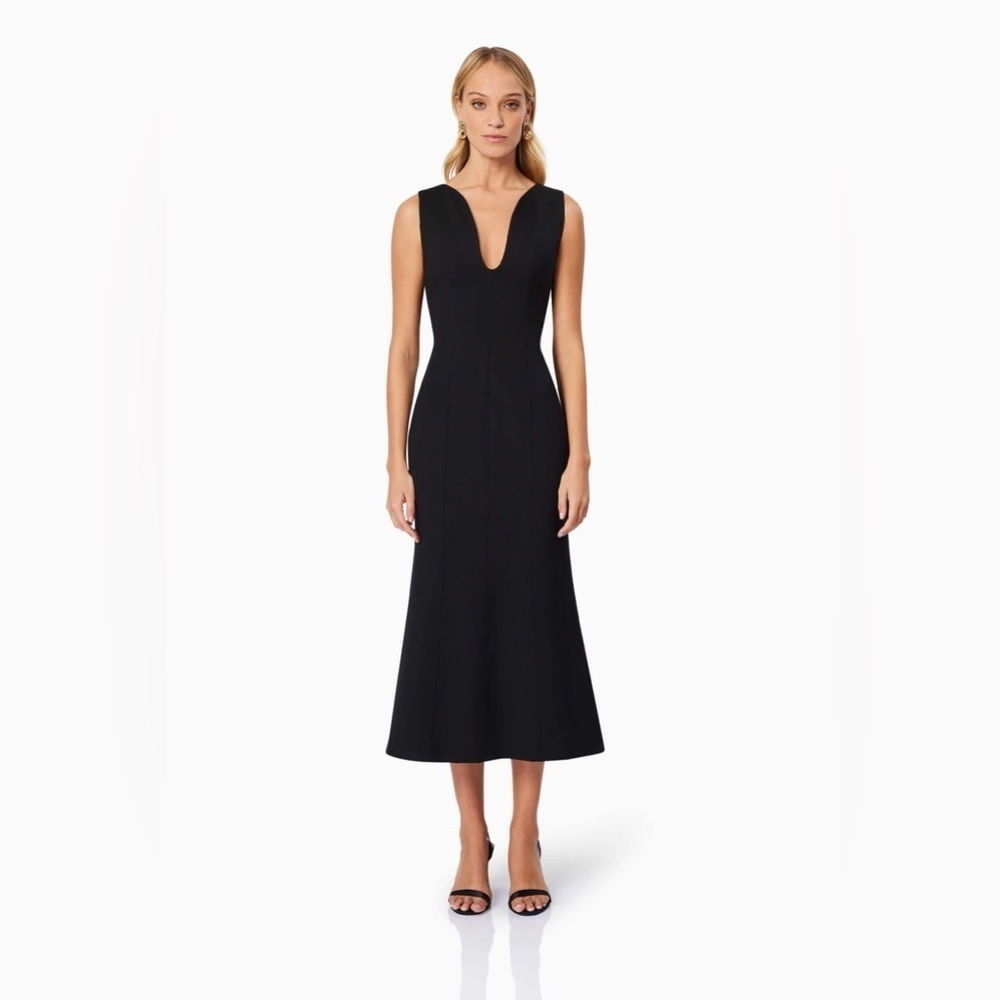 Elliatt Eden Midi Dress In Black Medium B2852